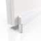 Domar- Bas de Porte Isolant 300cm Blanc - Isolation Porte Adhésif Extra Fort - Boudin de Porte Isolant Froid maximale - Bas de Porte Anti Bruit