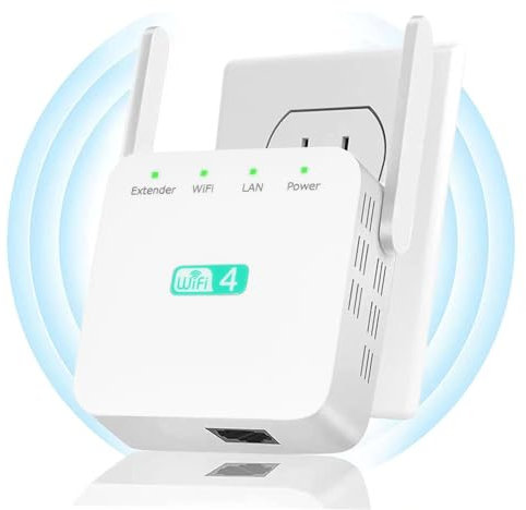2024 WiFi Extender WiFi Booster,2.4GHz internet booster WiFi Extender Support 35 devices, Support Repeater/AP Mode, Range Extender with Ethernet Port