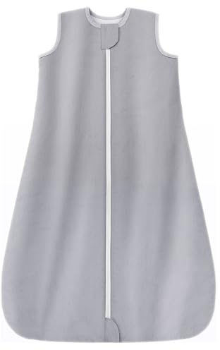 Viedouce Gigoteuse été TOG 0.5, Gigoteuse Bebe 100% Coton,Mince Sac de Couchage Bebe,Turbulette pour Bébé Garcon Fille Naissance Convient à Toutes Les Saisons(0-24 Mois, Longueur: 90 cm)