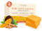 PLANTIFIQUE Kojic Acid Soap, 2 Stück - Kojisäure und Kurkuma Seife Für Hyperpigmentierung und Dunkle Flecken - mit Hyaluronsäure, Kollagen, Vitamin C - Turmeric Soap, 160g