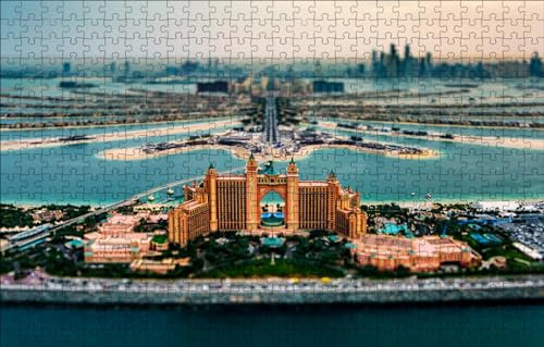 Jigsaw Puzzles 2000 Pieces for Adults jigsaw puzzles for adults 2000 Piece Puzzle Educational Beach,Dubai,Atlantis The Palm,Palm Jumeirah 70x100CM