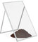 Relaxdays Setaccio per Terreno Giardino, HxL: 100 x 60 cm, Rete in Acciaio Zincato 20 x 40 mm, per Compost, Argentato