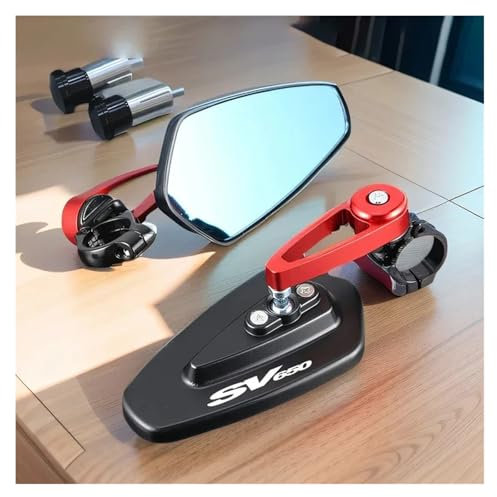 Motorrad Rückspiegel Spiegel Für Suzuki SV650 SV 650 SV650X SV650S Motorrad Rückspiegel Universal Bar End Lenker Spiegel