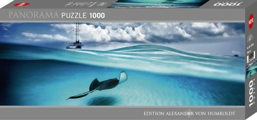 Unbekannt HY29470 KV&H Verlag GmbH Stingray, 1000 Teile Panoramapuzzle Puzzle, Brown