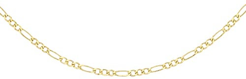 CARISSIMA Damen-Halskette 9 Karat 375 Gelbgold Diamant geschnitten Hollow 24 1.15.0097