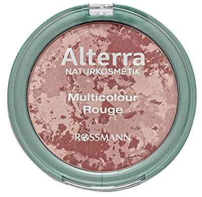 Alterra Multicolour Rouge 9 g Farbe: 01 Rose Shimmer, mit Bio-Aloe-Vera, vegan, zertifizierte Naturkosmetik