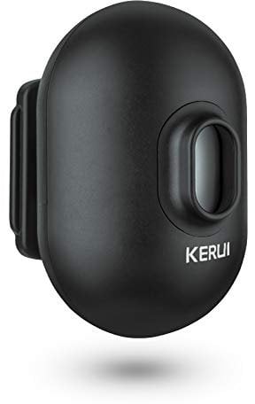 KERUI Extra Add-On PIR Motion Sensor for DW9 Driveway Alarm Wireless Weatherproof IPV4 Outdoor Black