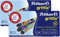 Pelikan P1R3 Griffix Refills Füllhalter 2 Faltschachteln mit 5 Patronen, löschbar, blau (10er Packung)