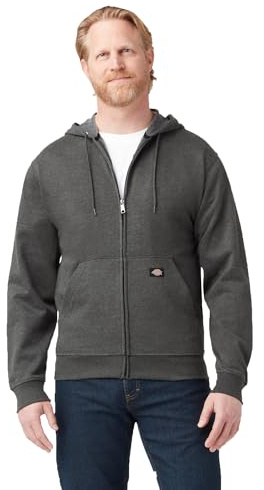 Dickies, Herren, Fleece-Kapuzenweste mit durchgehendem Reißverschluss, regular