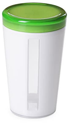 omada Design Oblò -Vorratsdose mit farbigem Deckel und Frischhaltedichtung (1,2 l) Keksdose, Behälter für Pasta, spülmaschinenfest