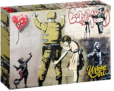 University Games U08574 Banksy Graffiti Painter Urban Art Puzzle