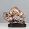 NILEEBUKER Wall Street Bull and Bear Statue Bronze Patina Harz Lagermarkt Ladeskulptur Home Office Dekor