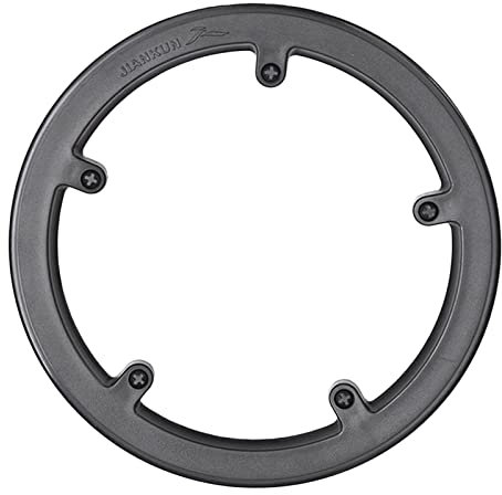 F Fityle Protecteur de Roue à chaîne 44 Dents 5 Trous Couvercle de Protecteur d'anneau de manivelle pour vélo de Route