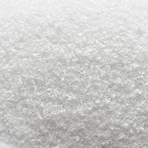 NAUZE Fiocchi di neve artificiali artificiali di Natale da 200 g, fiocchi di neve artificiali decorativi per albero di Natale decorazione da tavolo (bianco)