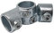 SO-TOOLS® Temperguss 2-teiliges Gelenk verstellbar für 33,7 mm Rohr Rohrverbinder