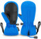 Andake Kinderhandschuhe,Warme Winterhandschuhe Wasserdicht Winddicht Handschuhe für Skifahren, Spielen, Outdoor-Aktivitäten, Jungen und Mädchen (Blau-kurz, XXS(ca.3-6 Jahre))