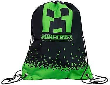 Minecraft Pokemon Rucksack | Pikachu Jungen Schultaschen | Tasche Jungen | Bulbasaur Vorschulrucksack Jungen Blau Einheitsgröße