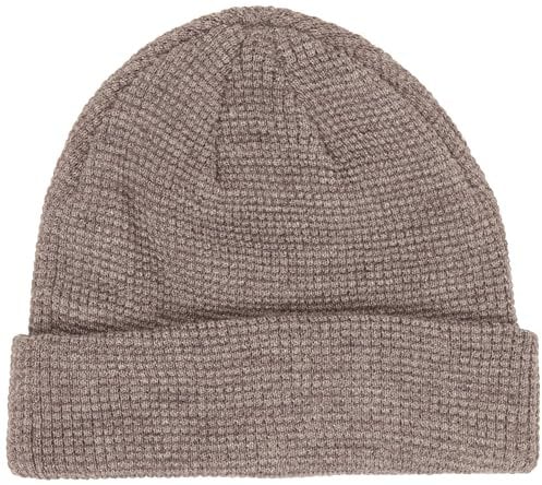 EIVY Damen Shorty Waffle Knit Beanie-Mütze, Grey Melange, One Size