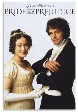 Filmposter Stolz und Vorurteil (16), Leinwand, Wandkunst, Poster, dekorativ, modern, Heimdruck, Kunstwerk, Poster, 60 x 90 cm