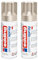 EDDING Lot de 2 Sprays Permanent Peinture Acrylique 5200 Champagne Or Mat