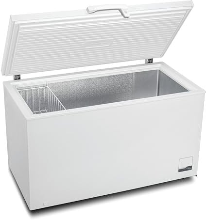 METRO Professional Congelador Horizontal de 400 Litros, Blanco, 136,5 x 73,5 x 83,5 cm