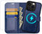 OCASE for iPhone 13 Pro Case, Magnetic Detachable 2-in-1 PU Leather Wallet Case with[RFID Blocking][Wireless Charging][Card Holders][Kickstand] Removable Protective Phone Cover, Blue