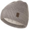Wmcaps Mütze Herren Winter, Thermo Strickmützen für Herren, Warme Fleece Laufmütze Beanie Damen Herrenmütze Winter, Winddichte Wintermütze Männer Gefütterte und Gepolsterte Unisex-Mütze(Rauchgrau)