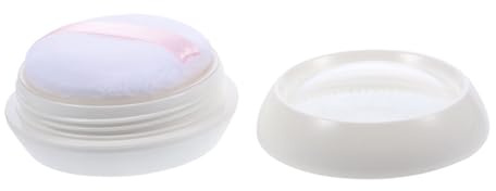 Hohopeti Kosmetik Dosen mit Sieb Wiederverwendbare Kunststoff Puderboxen mit Schwamm Quaste Leere Make up Behälter für Losen Gesichtspuder Reise Aufbewahrung für Zuhause und Unterwegs