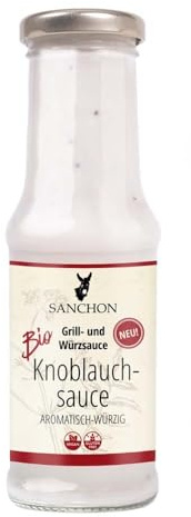 Sanchon Grill- & Würzsauce, Knoblauchsauce, 210ml