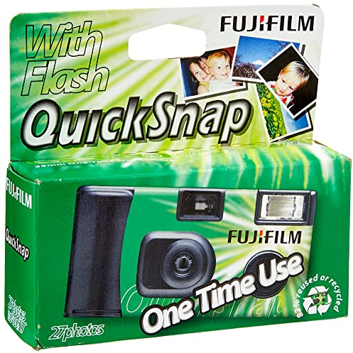 instax Fujifilm Instax Single use camera, Black/Green, 27 exposures with flash