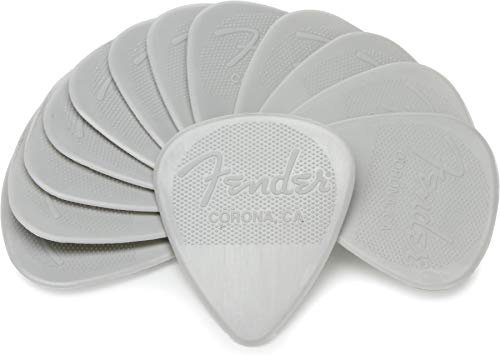 Fender Nylon Picks 12er Set 0,60 - Plektren Set