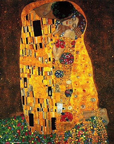 Close Up Der Kuss Kunstdruck Gustav Klimt (40cm x 50cm)