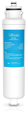 EcoAqua EFF-6012A Kühlschrank Wasserfilter Kompatibel mit Daewoo Aqua Crystal DW2042FR-09, DW2042F-09, DW2042FB, FRNY225D2V, 3019986700, Titan 4, John Lewis JLAFFS2011, Smeg SR610X, WHE7670SA (1)