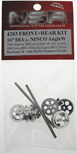 NSR Zubehör 804203 Front + Rear Kit 16 Wheels AW Ninco