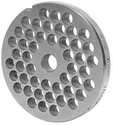 Inox Disque à trous Taille 22–8,0 mm alésage – pour hachoir à viande Taille 22