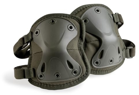 Mil-Tec® Ellenbogenschützer Protect • Taktischer Ellbogenschutz mit Klettverschluss • Ergonomisch & elastisch • Outdoor, Arbeit & Sport • Schutzpads mit Eva Polsterung