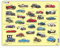 Larsen AK1 Beginner Puzzle: Automobiles, 30 Piece Boxless Tray & Frame Jigsaw Puzzle