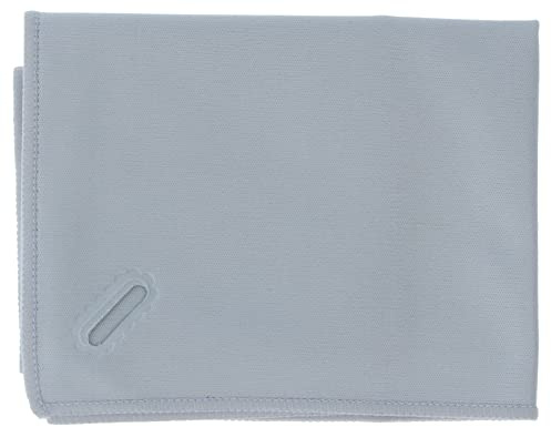 Highend Mikrofasertuch zum Brille reinigen - 30x30cm grau