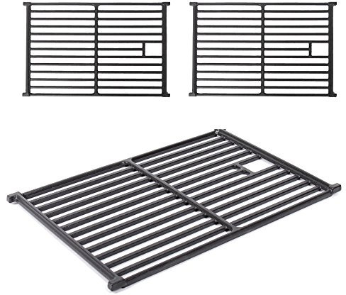 TAINO YUMA Gusseisenroste Grillroste 3er Set Gussrost Smoker Zubehör