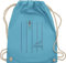 Turnbeutel Rucksack - Wassersport - Just swim - Unisize - Hellblau - schwimmer geschenk schwimmen schwimmmotiv schwimm beutel schwimmsport sprüche schwimmerinnen juterucksäcke schwimmerin spruch