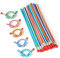 SUNRIZ Biegebleistifte Kinder, 25 Stück Bunt Flexible Biegsame Bleistifte, Magic Mitgebsel Kindergeburtstag Mitbringsel Give Aways Partybeutelfüller für Kinder