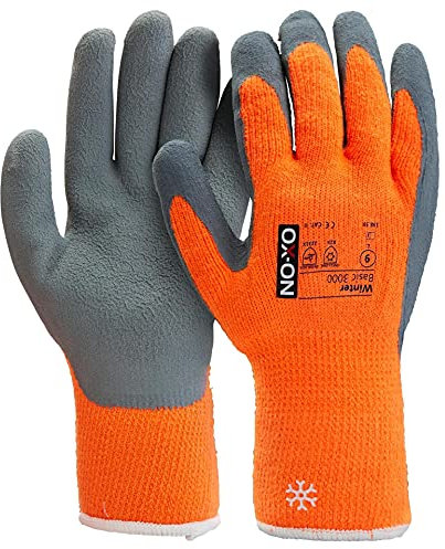 OX-ON HandschuhMan Multi Grab Winterhandschuhe Arbeitshandschuhe Thermo gefüttert, 1 Paar,Gr. 8-11 (Größe 10/XL)