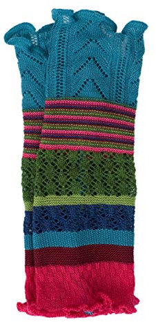 invero, Scaldamuscoli in lana merino Ruby, multicolore, 100% lana, Fantasia, Taglia unica