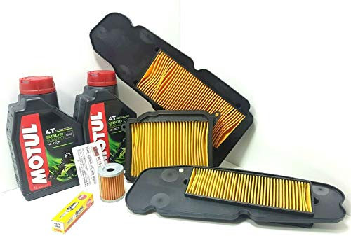 KIT TAGLIANDO YAMAHA MAJESTY 400 2003 2004 2005 2006 2007 2008 2009 2010 2011 2012 2013 OLIO FILTRI CANDELA YP