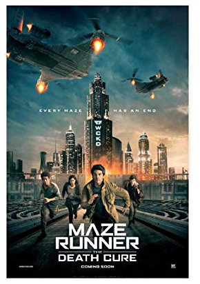 The Movie The Maze Runner 7 Leinwand-Poster, Wandkunst, Deko, Bild, Gemälde für Wohnzimmer, Schlafzimmer, Dekoration, 30 x 45 cm, ohne Rahmen