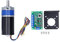 DC 12V Brushless Getriebemotor Drehzahlreduzierung Reiner Kupferspulenmotor 8mm D-Welle mit Controller(16RPM)