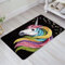 VIONNPPT Wandteppich Zum Selber Garn Knüpfen DIY 3D Stickkissen Teppich, Knüpfteppich Kits für Kinder Erwachsene, Home Dekoration Geschenk, 50cmx38cm (Schwarz Drache Pferd)