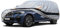 Holthly Funda Coche SUV Exterior Impermeable, Cubre Coche 4x4 de 10 Capas, Cubierta Coche Protector de Sol, Capa para Carro Apto para Audi Q7, BMW X5, Mercedes GLE, Porsche Cayenne,etc. C12 Plata