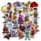 Aufkleber Sticker Kinder,100 Stück Aufkleber Set,Sticker Kinder für Scrapbooking Gitarren Auto,Geschenk Thema Geburtstag für Jungen Mädchen