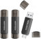 KOOTION 3 Pezzi Chiavetta USB C 32GB, USB 2.0 OTG 2 in 1 Pendrive Tipo C Memoria 32 Gigas Nero Chiave USB 32GB Per Android/Window/PC/MacBook, Telefono Huawei/Xiaomi/Samsung